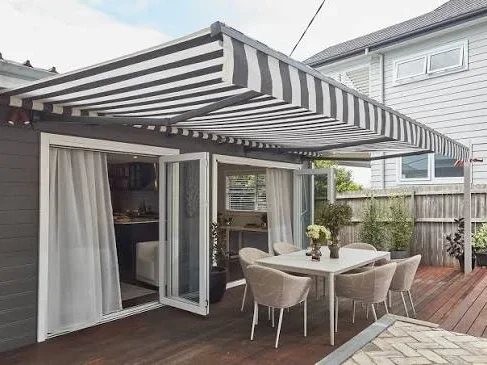 Folding-Arm Terrace Awning