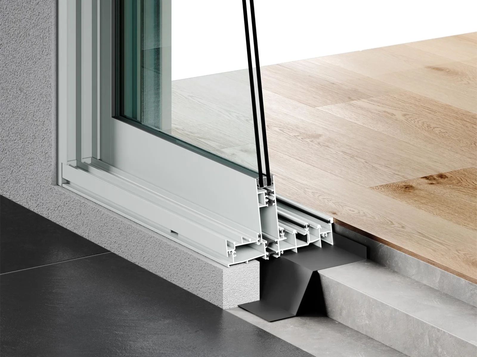 Thermally Broken Aluminium Window